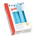 Geburtstagskerzen Set – 10 Kerzen für Geburtstagszüge Blau ( Goki )