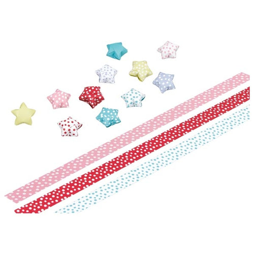 Bastelset Sternchen falten – 100 Teile aus Papier | Goki