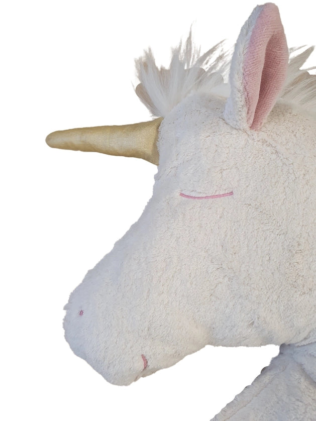 Bio Einhorn Kissen – Kuschelkissen aus Bio-Baumwolle (GOTS)