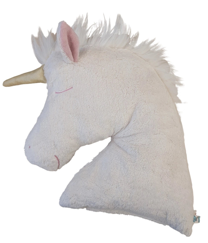 Bio Einhorn Kissen – Kuschelkissen aus Bio-Baumwolle (GOTS)
