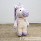 Detailaufnahme des Hardicraft Einhorns Dolly