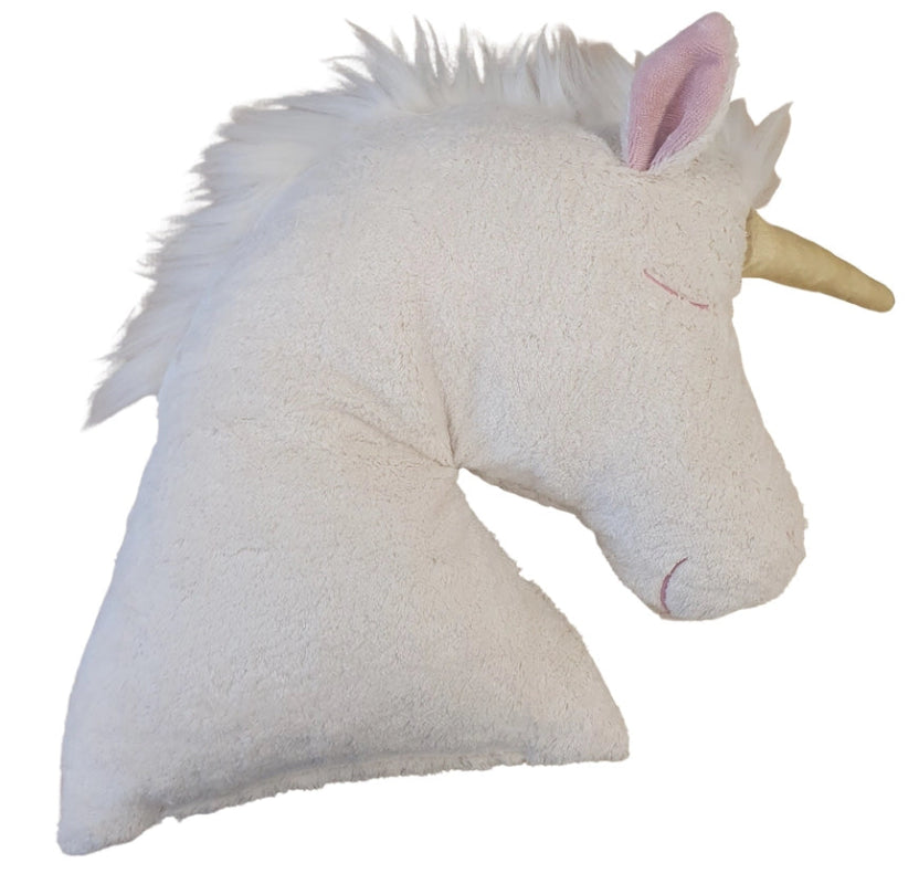 Bio Einhorn Kissen – Kuschelkissen aus Bio-Baumwolle (GOTS)