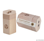 Stockmar Holzanspitzer FSC Buchenholz Doppelspitzer für Buntstifte